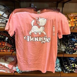 Disney Pinky/Peach Marie Graphic Tee Size Large